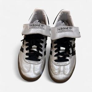 Adidas Handball Spezial Silver Sneakers Japan Exclusive US 6 Unisex